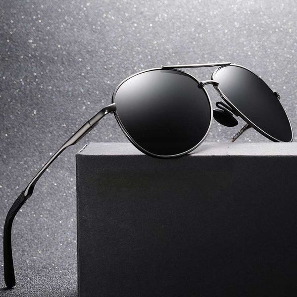 

mens polarized sunglasses fashion color changing night vision goggles driver driving anti glare glasses, White;black