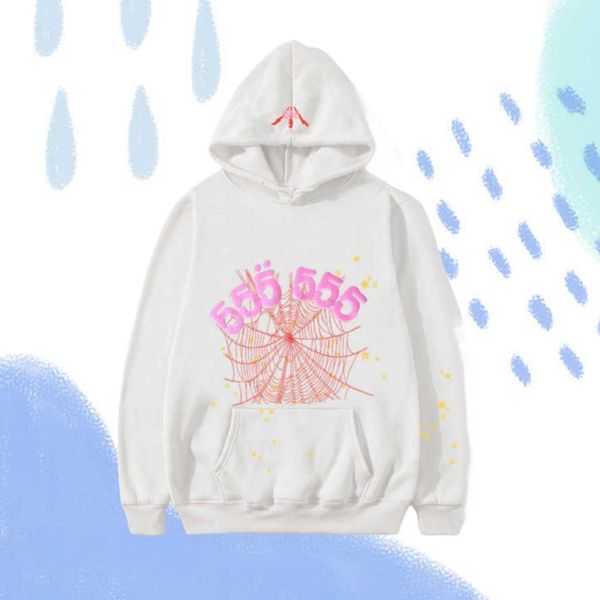 

spider hoodies 555555 men's new sweatshirts printing hoodie men women fashion hip hop streetwear web sweater, Black