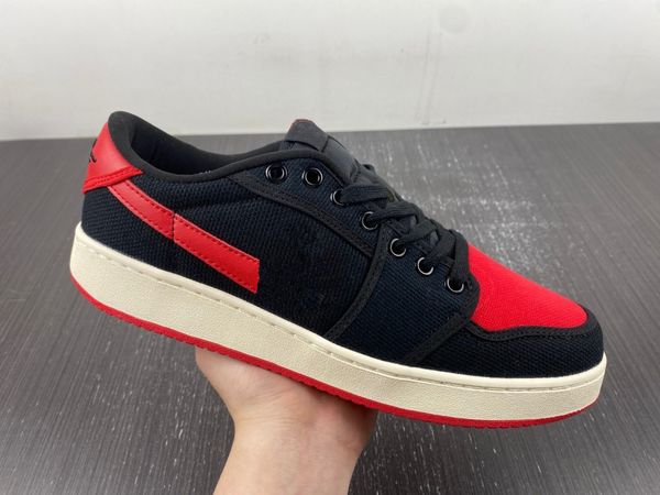 

authentic basketball shoes 1s low ko low bred men lifestyle brand name sports sneakers