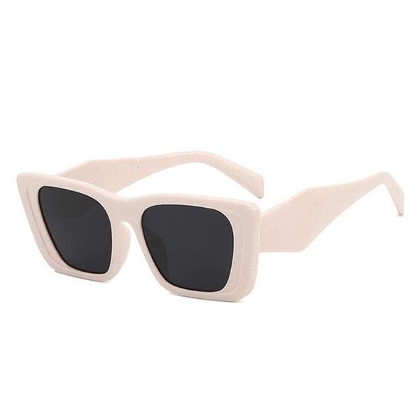 

square sunglasses style p house retro ins jelly female trend, White;black