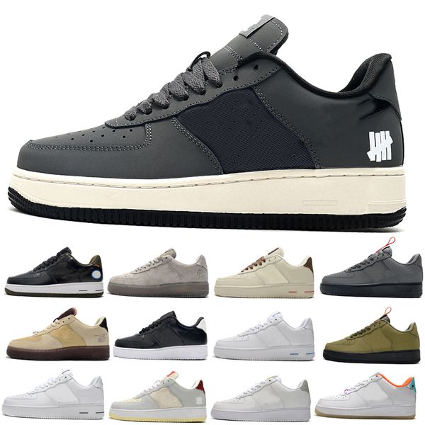 

running shoes one 1 low 07 men women 1 platform sneakers classic white black flax spruce aura utility black sail trainers sports shoes out