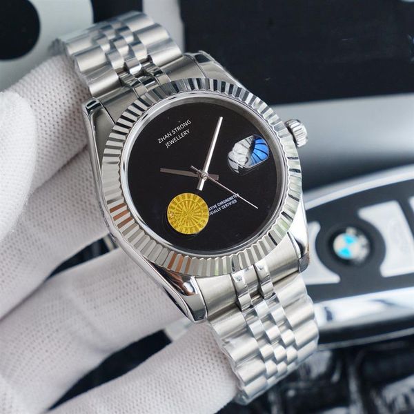 

fashion 41mm datejust men's watches 2813 automatic mechanical stainless steel strap jubilee bracelet mens watch sports238t, Slivery;golden