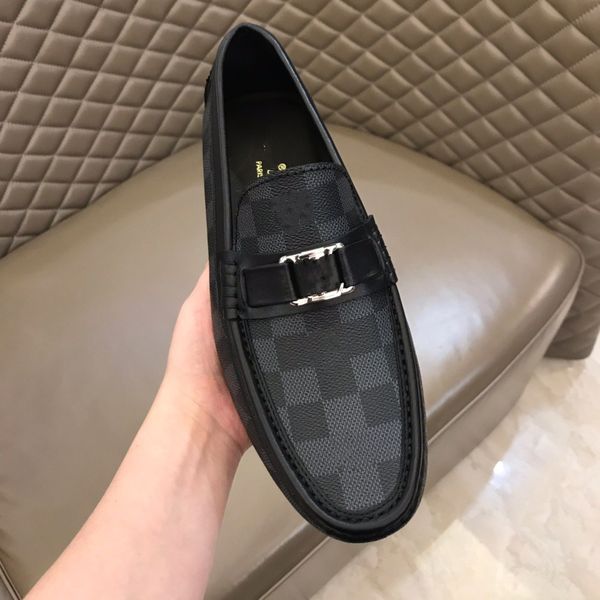

26model loafers men big size 46 soft driving moccasins flats genuine leather shoes men slip-on suede loafers for men, Black