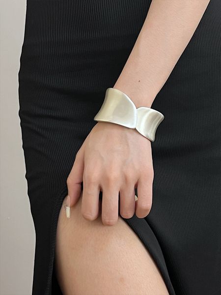 

designer bracelet fashion bracelet opening adjustment design ins style, Black