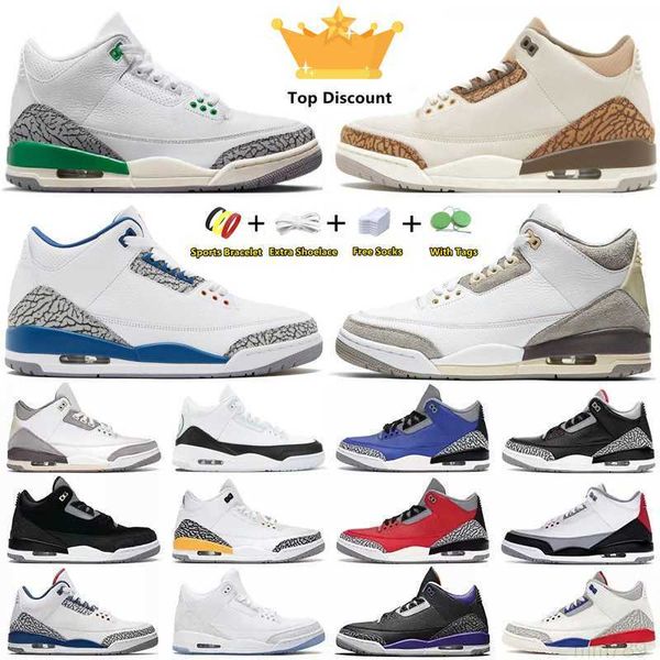 

3 3s mens basketball shoes palomino lucky green eminem x shady pe black gold fire red unc racer blue pine green midnight navy men women trai
