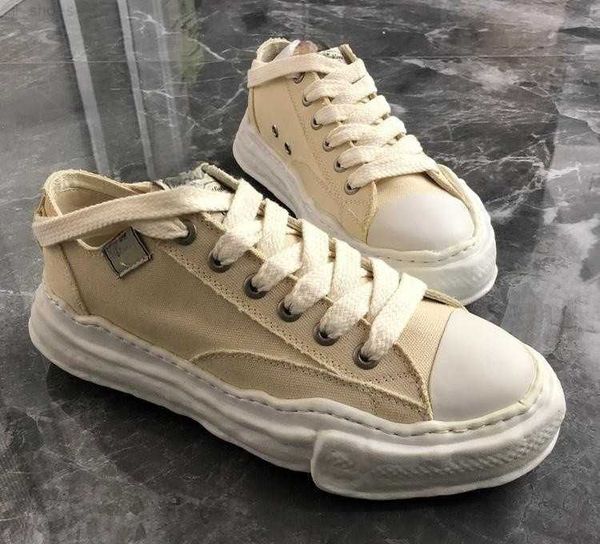 

maison mihara yasuhiro mmy shoes dissolved shoes heel strap wash men's and women's thick sole elevated casual shoes, Black