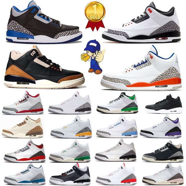 

men women 3 3s basketball shoes a ma maniere cardinal fire red dark mocha racer wizards black white cement reimagined georgetown lucky green