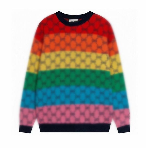 

news men's women's sweaters casual fashion brand designer sweaters, White;black