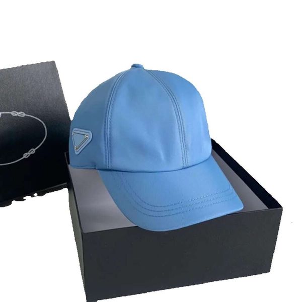 

2023 ball caps women nylon hat mens baseball cap designers fitted caps hats side triangle gift 2105284sx, Blue;gray