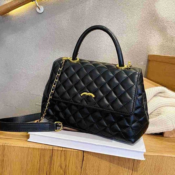 

designer channel women bag handbag fashion lingge handbag style celebrity one shoulder bag versatile chain crossbody bag