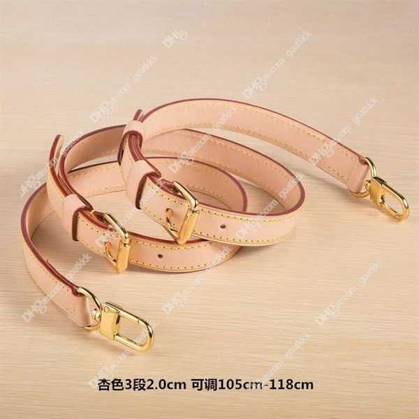 

keepall brand designer bag straps women crossbody bags belt adjustable diy women pu leather accessories luxury purse crossbody str269q, Black