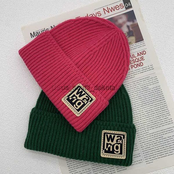 

beanie/skull caps 2022 new warm knitted hat winter men skullies beanies women outdoor walking gorras bonnet cap casual male beanie hat l0825, Blue;gray