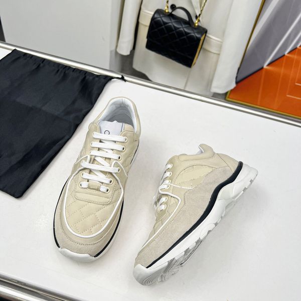 

espadrilles designer shoe luxury sneaker woman casual shoe canvas real leather loafers classic sneakers design boots slipper slides by fen s, Black