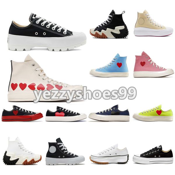 

converse shoes taylor all star run hike classic canvas men women chuck big eyes platform triple black white high low mens sport rg07