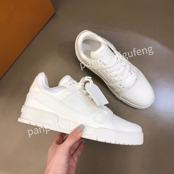 

2023 women designer casual shoes white black pink blue green red calf leather lace-up sneaker rubber sole trainers flatplatform sneakers rd2