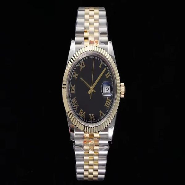 

gmf oyster constant motion watch 36mm diameter version v3 with cal 3235 all-in-one sapphire glass mirror 904l fine steel band213y, Slivery;golden