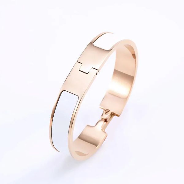 

designer bracelet designer 18k rose gold bracelets women bracelet 12mm mens nail h gold screw screw braceleted bangle women lock leather for, Black