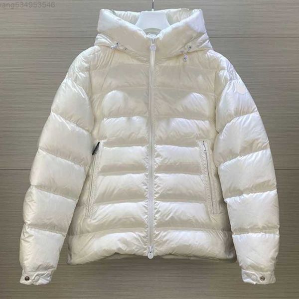 

designer mens down jackets embroidered badge womens hooded outerwear parkas winter warm t8mj, Black