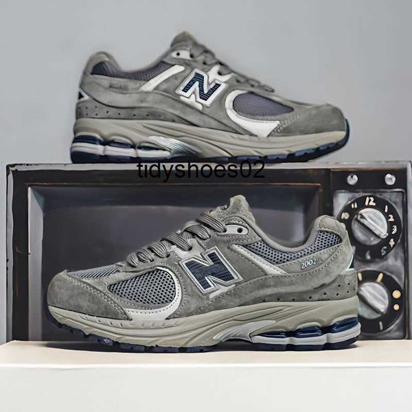 

new balances shoes2002r yuanzu grey men's shoes casual dad women's shoes couple running sports shoes fashion men's hundred wh, Black