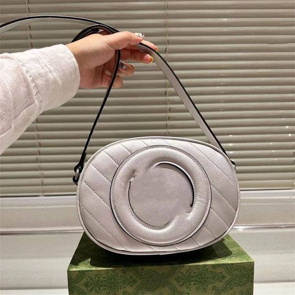 

2023 woman oval bags designer bag crossbody shoulder bag lady purses fashion cross body small leather letter 5a