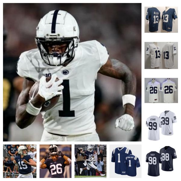 

2023 penn state nittany lions football 42 mason robinson 8 tyler johnson 14 tyrece mills 43 tyler elsdon 14 jaxon smolik 44 tyler warren 39, Black