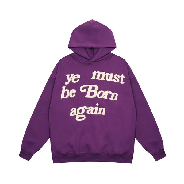 

2023 hooded sweatshirts for men and women in autumn and winter hooded sweatshirts couple loose pullovers purple, Black