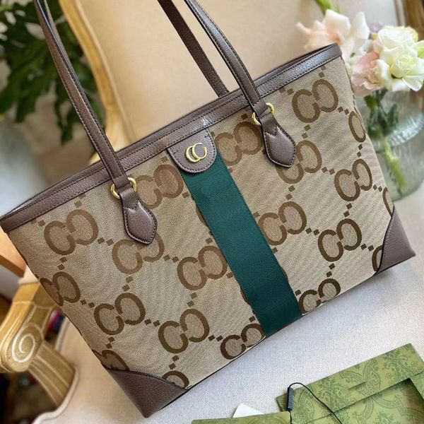 

designer bag totes shoulder bags luxury handbags women's fashion tote classic cross body large capacity real leather 2 g s ophidia tote