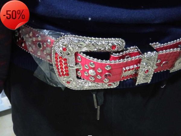 

belts designer belt bb simon belt mens for women shiny diamond belts black on black blue white multicolour with bling rhinestones as gift wa, Blue;gray