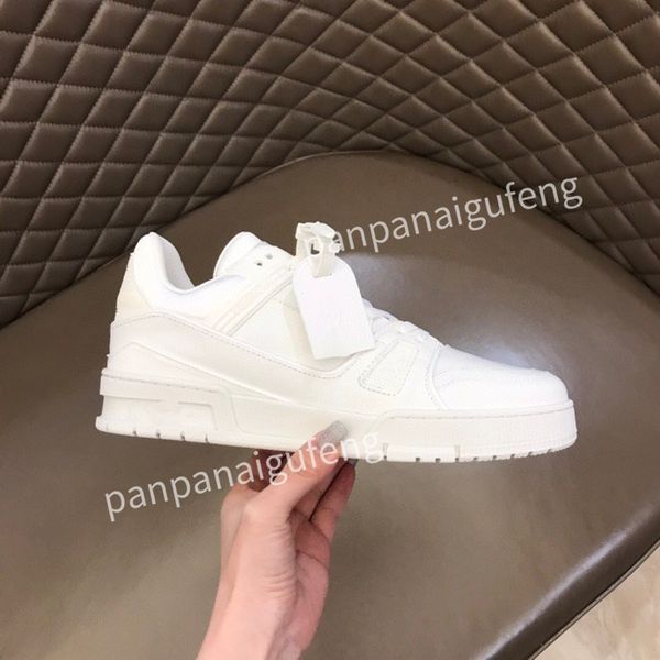 

2023 new women designer casual shoes white black pink blue green red calf leather lace-up sneaker rubber sole trainers flatplatform sneakers