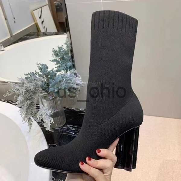 

boots women designer boots silhouette ankle boot black martin booties stretch high heel sock boots and flat sock sneaker boot winter women s