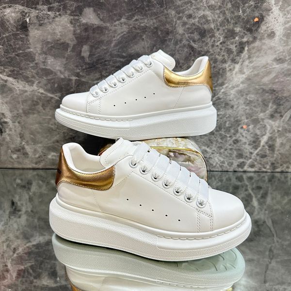 

casual shoes women travel leather lace-up sneaker cowhide fashion lady flat designer running trainers letters woman shoe platform men 0821, Black