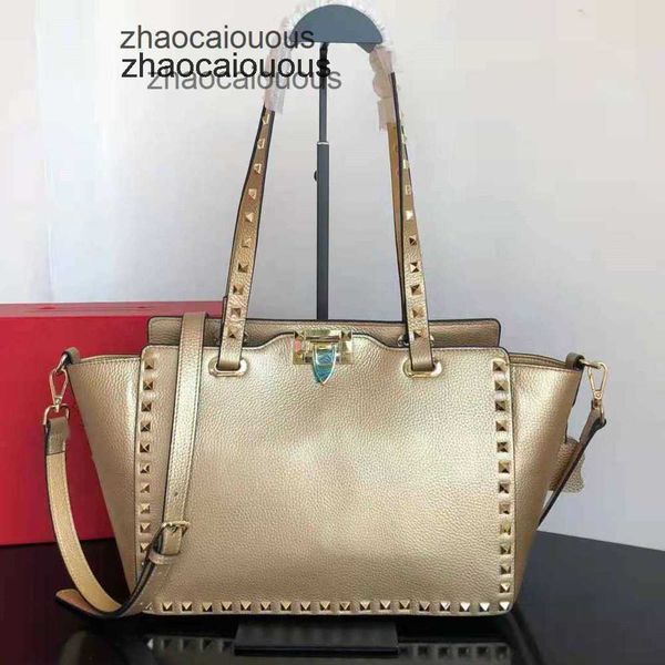 

bags designer shopping valantioes portable luxury handbags classic women rivet women's handbag shoulder pattern mommy tote cafk