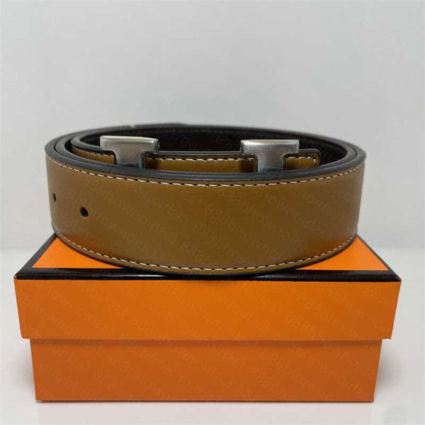 

fashion men belt designer luxury business smooth buckle mens belts for with box cktn crtu, Black;green