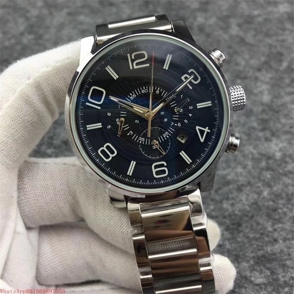 

watch bands mens mechanical watch automatic black brown leather 230824