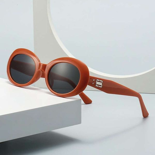 

refurtive oval cat eye sunglasses round face skinny korean, White;black