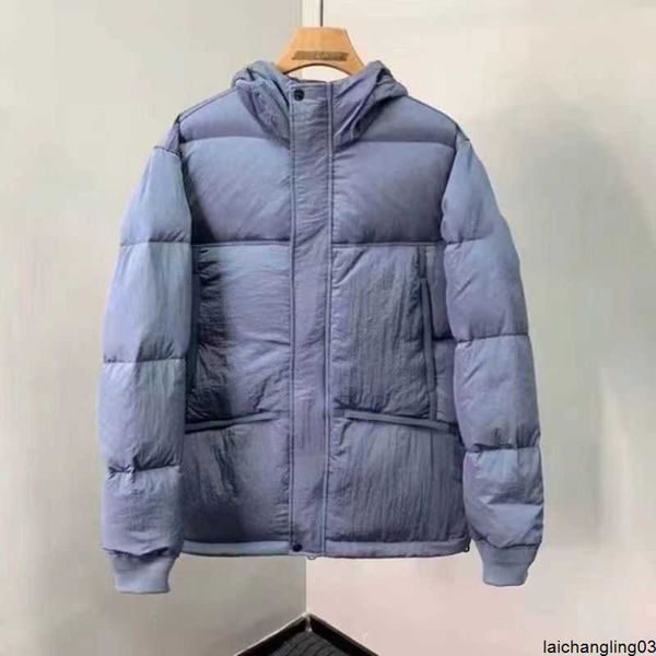 

men's down winter jacket hooded ultra loft lightweight packable puffer sthone1x8u, Black