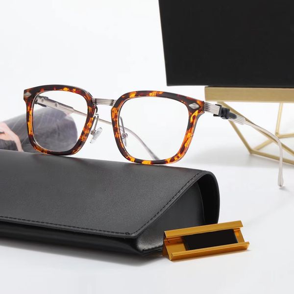 

boston style chrome luxury sunglasses designer sunglasses women delicacy mens eye glasses optics frames myopia glasses females and males pre, White;black