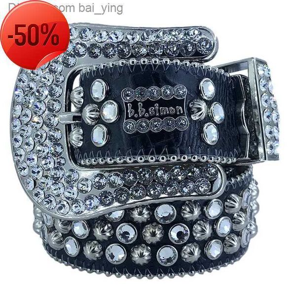 

fashion designer belts classic bb belts simon mens womens rhinestone belt with bling rhinestones miss sellerljj, Blue;gray