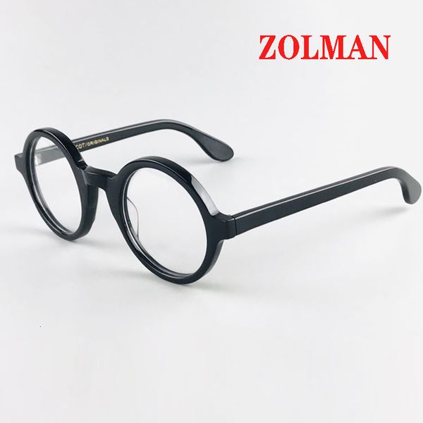 

sunglasses frames optical eyeglasses frame men women johnny depp zolman round vintage glasses computer acetate spectacle frame for male clea, Silver