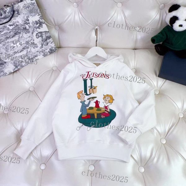 

kids sweatshirts boys girls hoodies loose fashion letter wave printed streetwear hiphop pullover children casual sweatshirt baby clothing w, Black