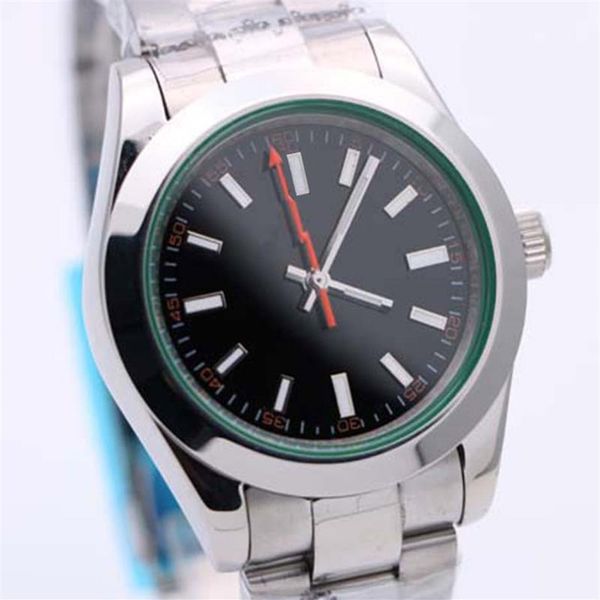 

s luminous automatic 2813 movement 39mm mens watch watches 316l stainless steel bracelet black dial mens wristwatches194n, Slivery;brown