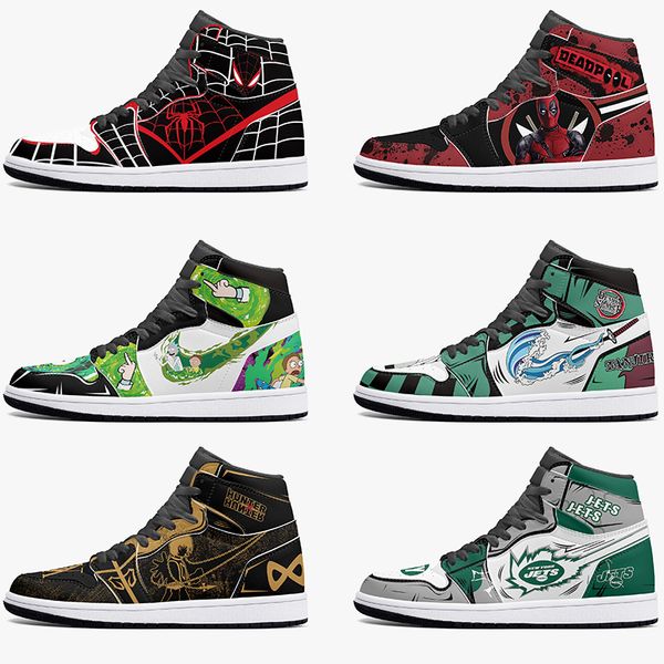 

diy classic anime outdoor men's and women's casual shoes basketball shoes