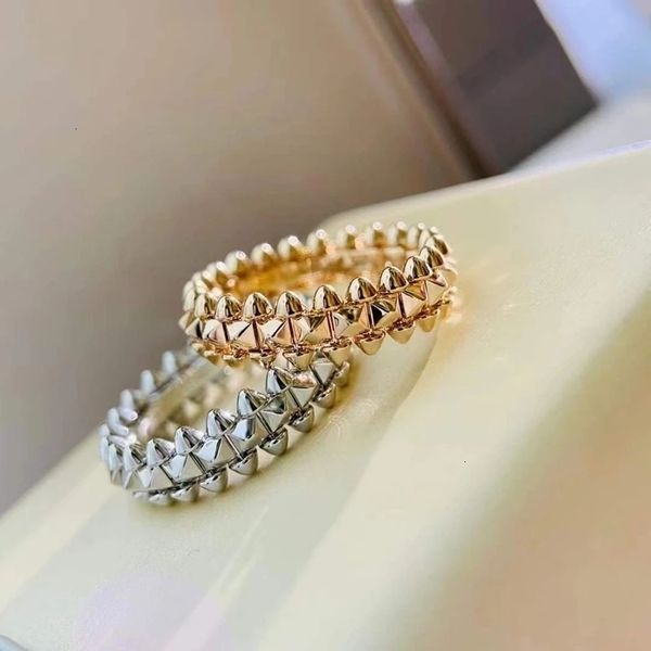 

wedding rings 2023 trend classic luxury high end fashion couple ring jewelry valentine s day gift 230822, Slivery;golden