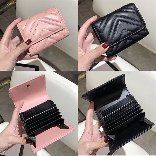 

card holder famous brand designer purse men women fashion designers genuine leather luxury purses2101, Brown;gray