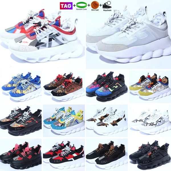 

luxury designer casual shoes chain reaction wild jewels chain link trainer running shoes sneakers eur size 36-46, Black