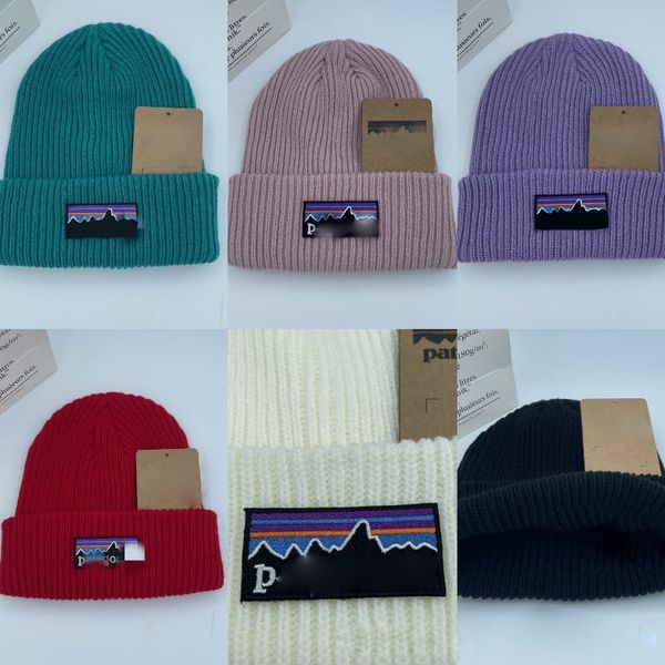 

autumn and winter women's candy color insulation designer beanie hat men's cap outdoor vacation sports letter embroidery bonnet, Blue;gray