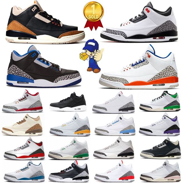 

2023 men women 3 3s basketball shoes a ma maniere cardinal fire red dark mocha racer wizards white cement reimagined georgetown lucky green