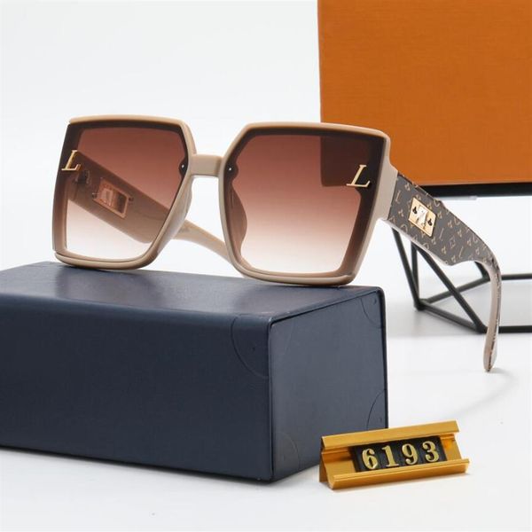 

6193 luxury designer brand sunglasses designer sunglass eyeglass women men glasses womens sun glass uv400 lens with box2355, White;black