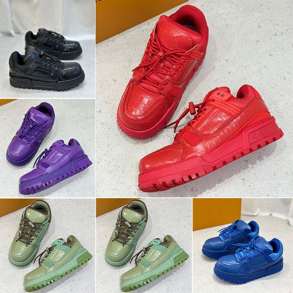 

classic women maxi sneaker famous brands designer classics bread shoes beading shoelace men ladies outdoors walking sports shoes walk show s, Black