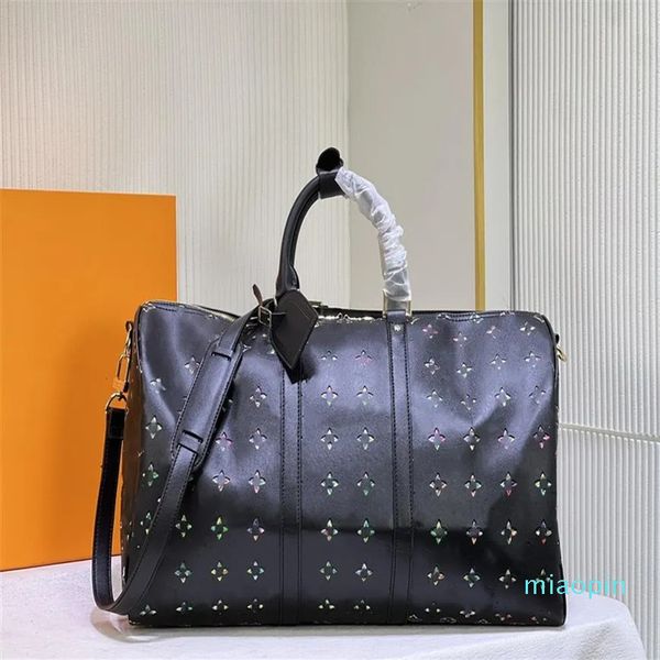 

2023- 45 50 55 duffel bags mens keepalls weekend kee pall tote keepall bandana designer travel bandouliere luggage